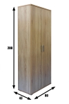 Шкаф платяной офисный 0